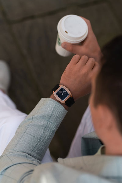 365 Automatic Rose Gold: Self-Winding Watch with Stardust Dial