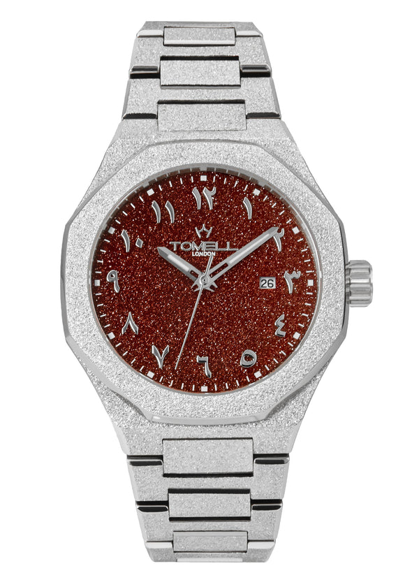 Scarlet Zenith men's luxury watch scarlet red zenith dial UK – Tomell London