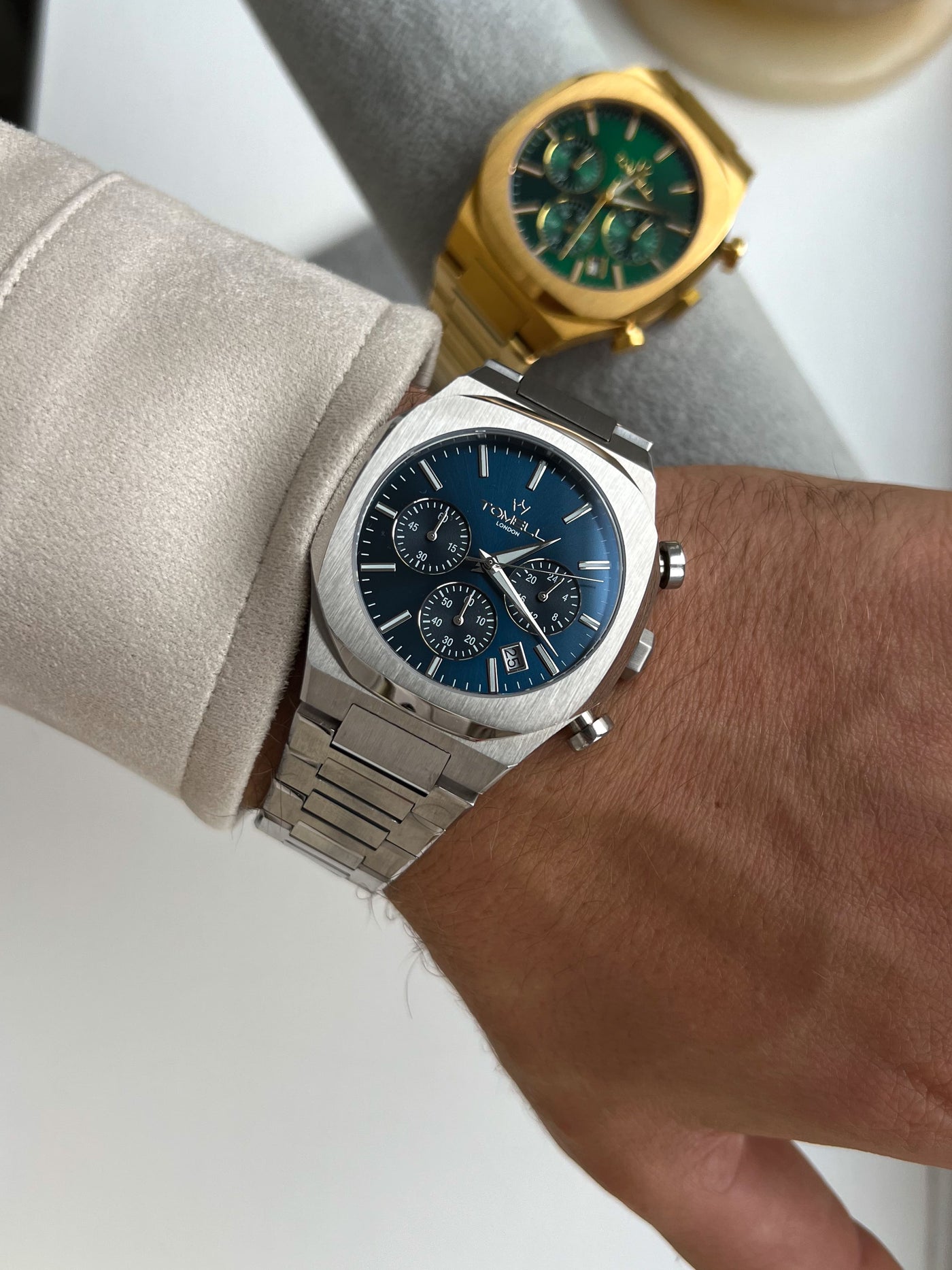 SILVE MEN WATCHES