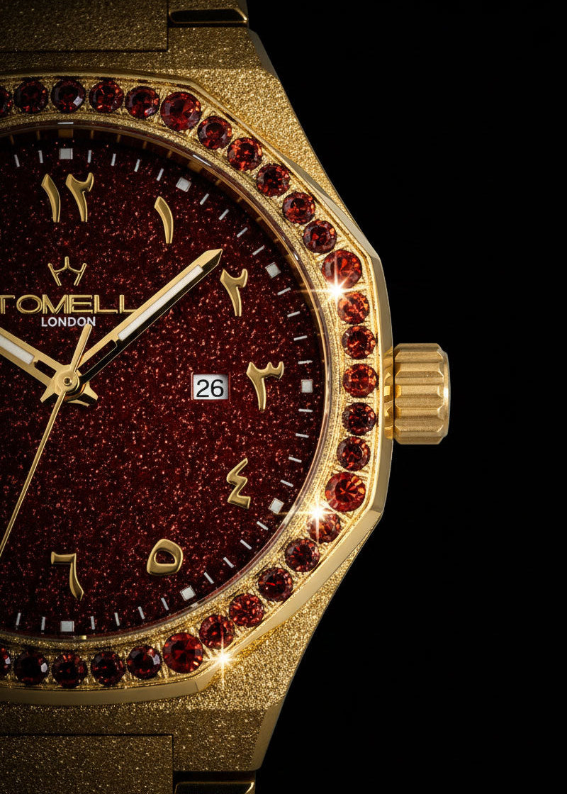 Independent watchmaker personally inspecting a 2026 Emerald Stardust release