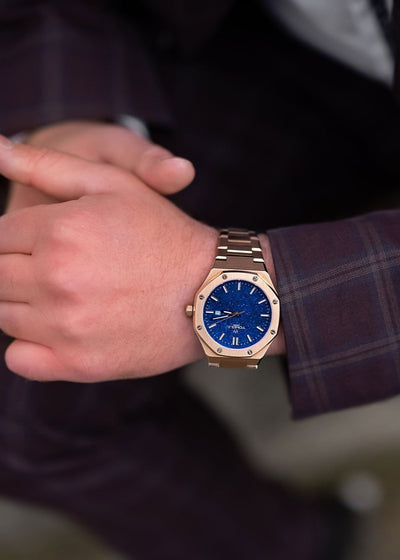 rose gold watch