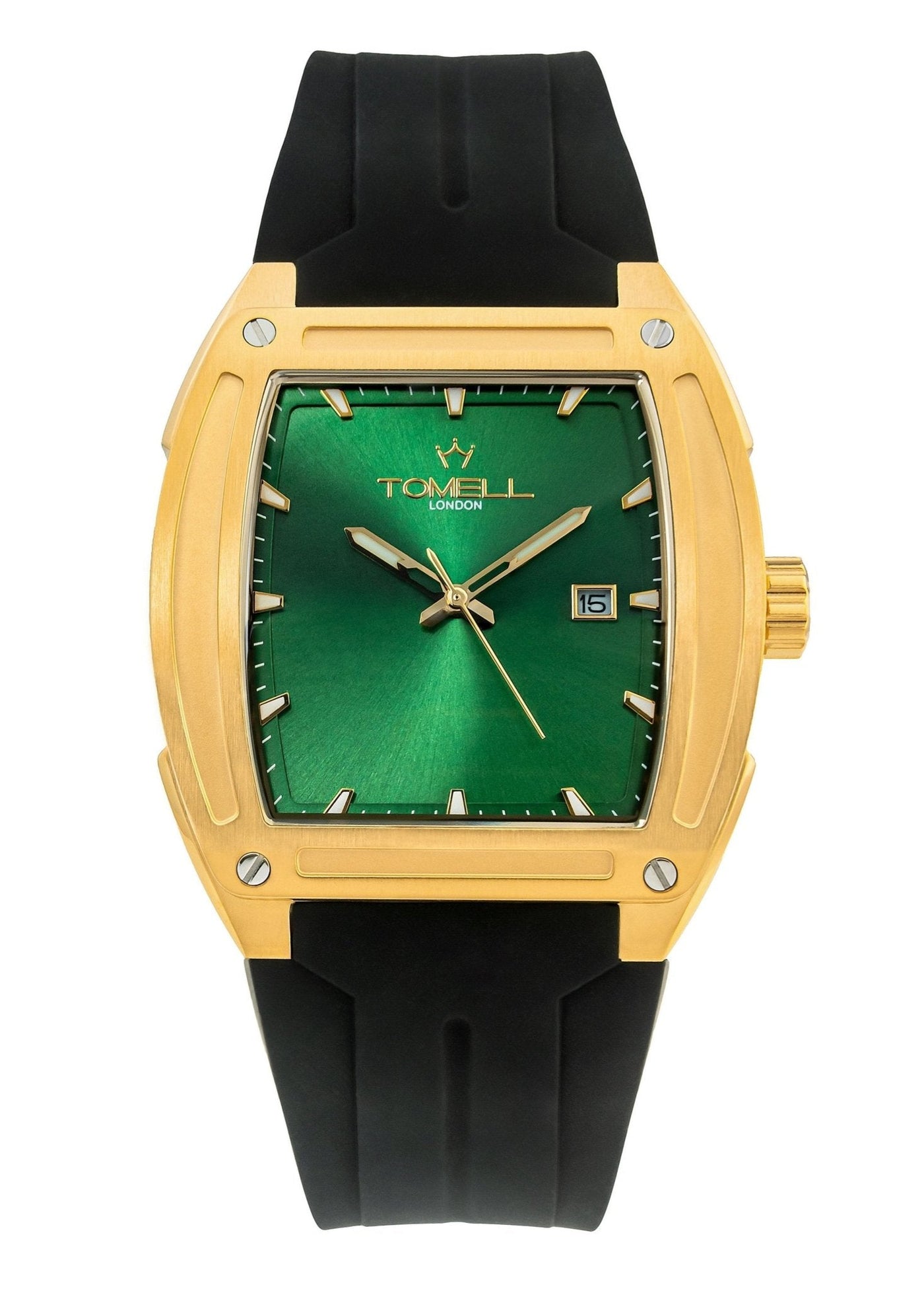 gold men watch