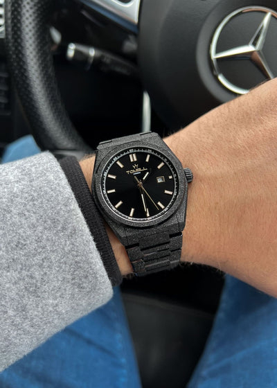 Tissot brand black watch