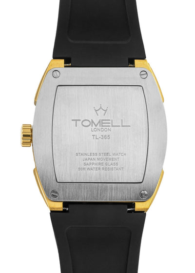 gold green watch