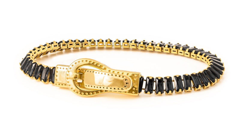 gold female bracelet