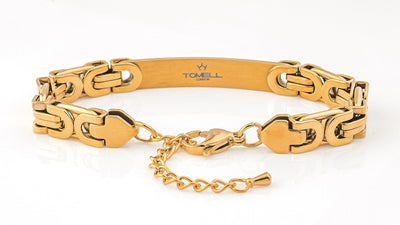 male gold bracelet