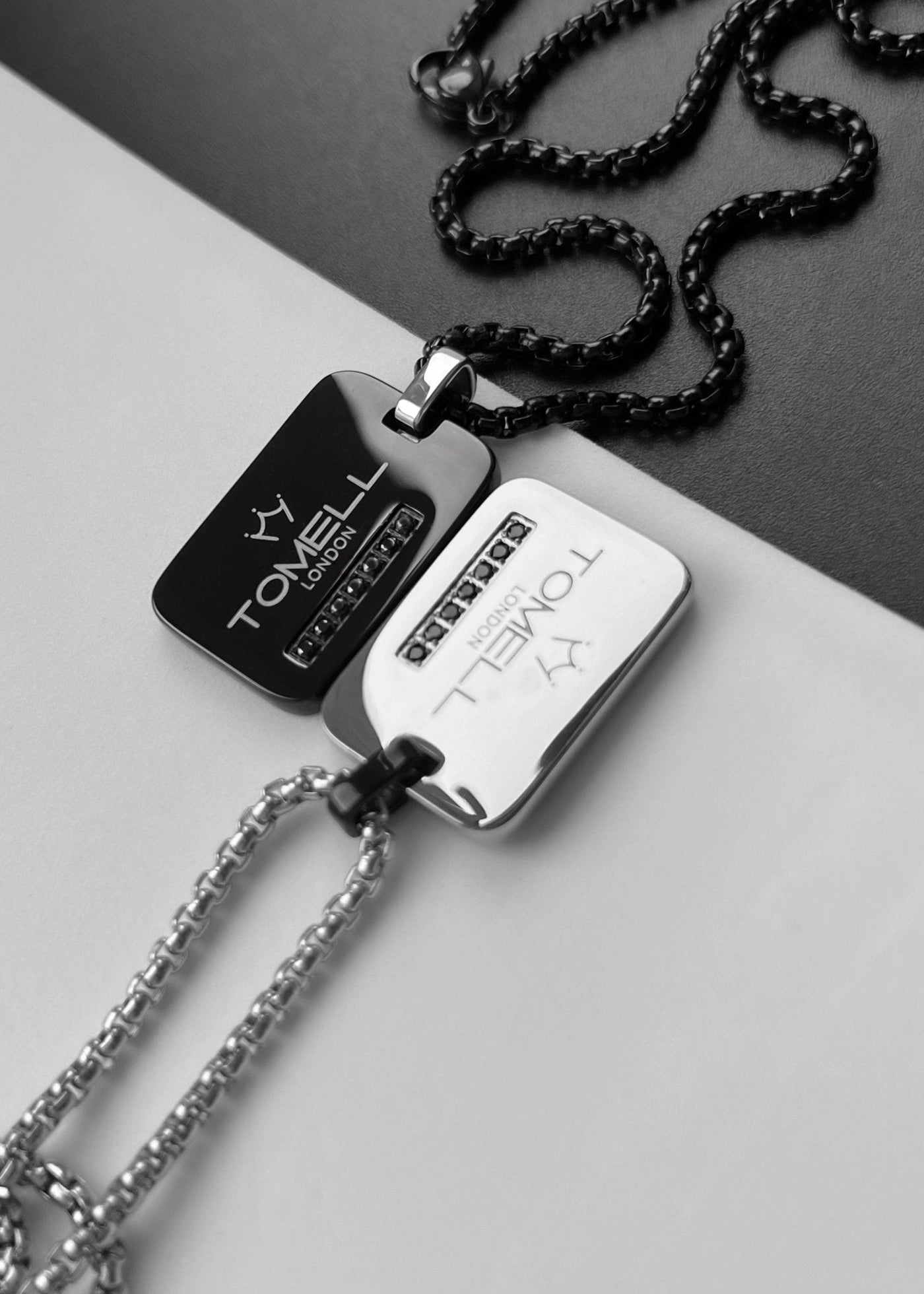black necklace