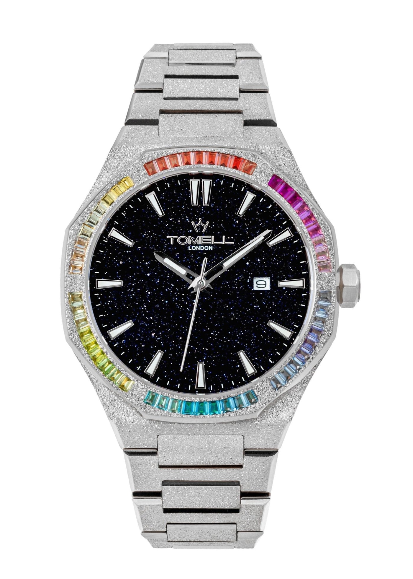 silver gents watch