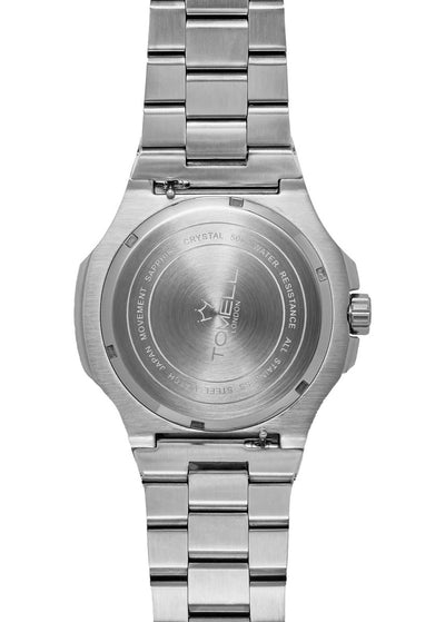 Silver Frosted watch Tomell London 