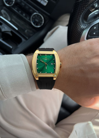 men gold watch