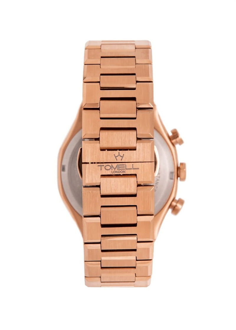 Rose gold watch for men 
