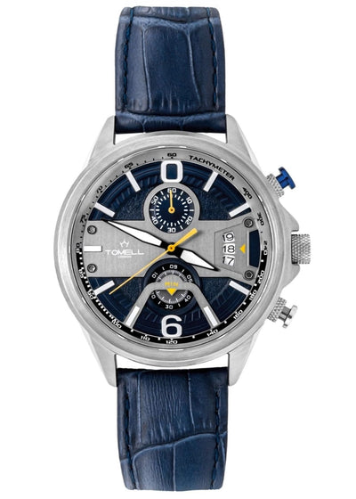 Wristwatch with blue strap better that Seiko watch brand