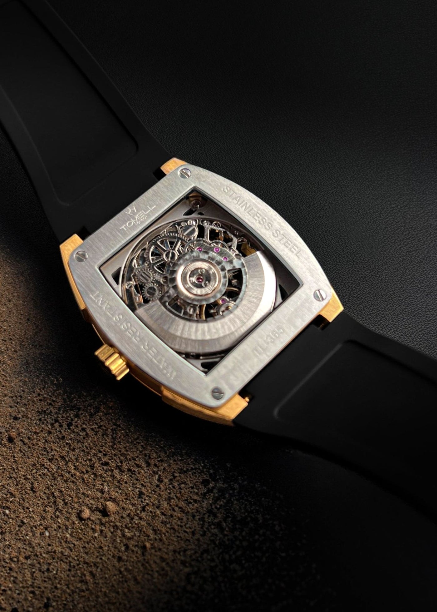 Luxury watch with intricate design 
