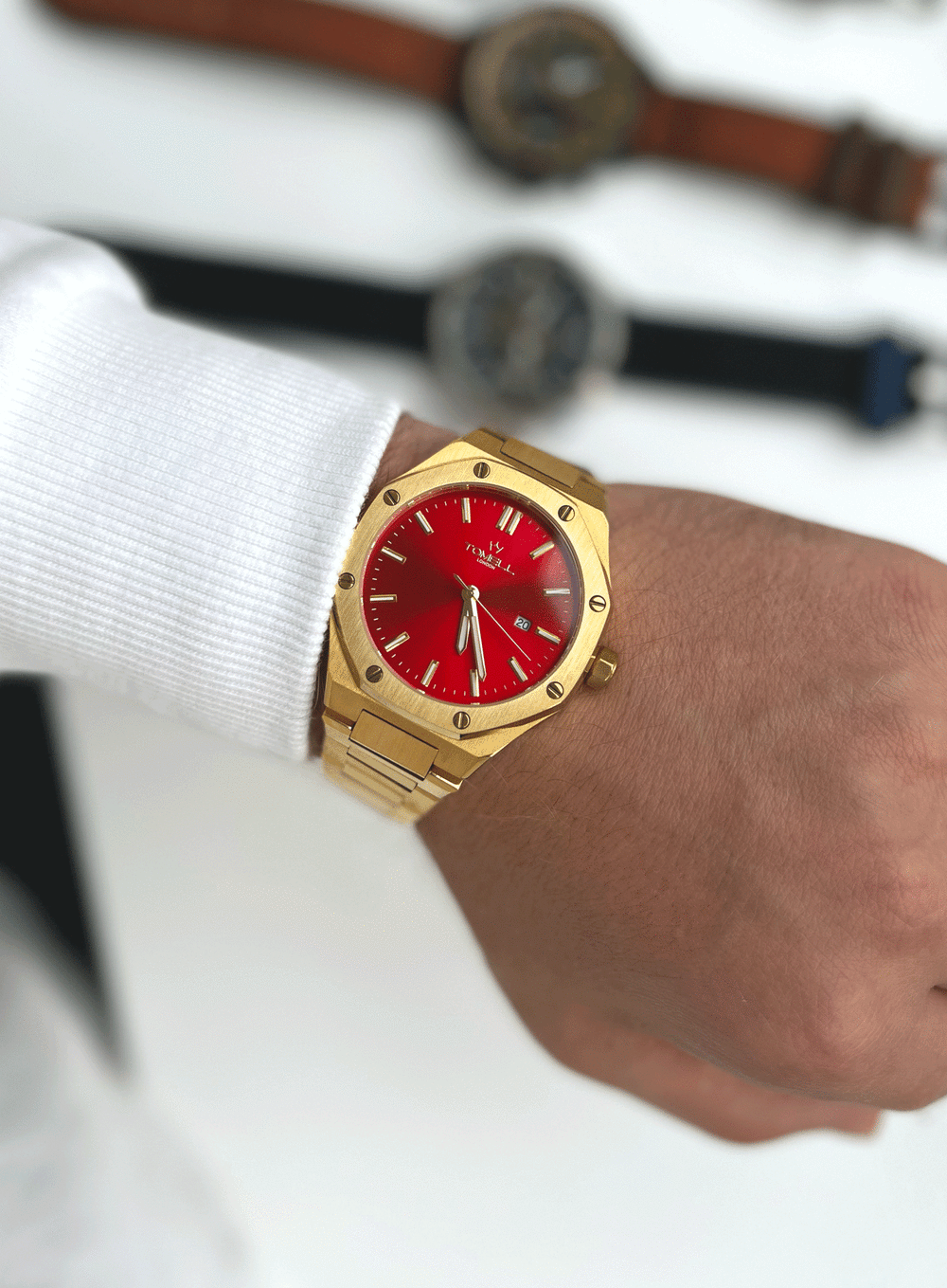 gold watch